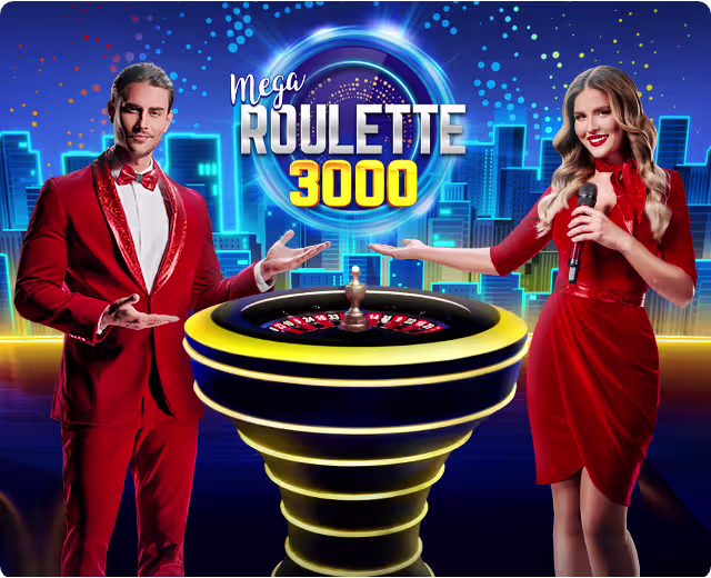 Mega Roulette 3000 di Live provider